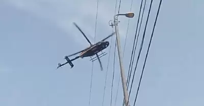 Cae helicptero particular en Ciudad de Mxico