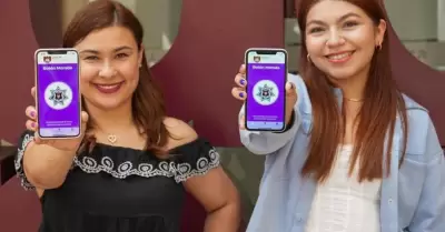 Van 109 mil mujeres en Tijuana que descargan la App Botn Morado