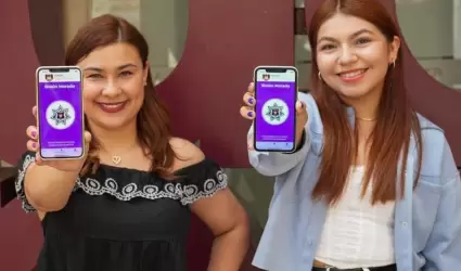 Van 109 mil mujeres en Tijuana que descargan la App Botn Morado