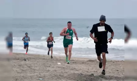 Se correr un kilmetro de arena en serial de Playas de Tijuana
