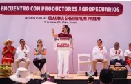 Claudia Sheinbaum muestra apoyo a agricultores de Yucatn para recuperar concesiones y subsidios de pozos agrcolas y ganaderos