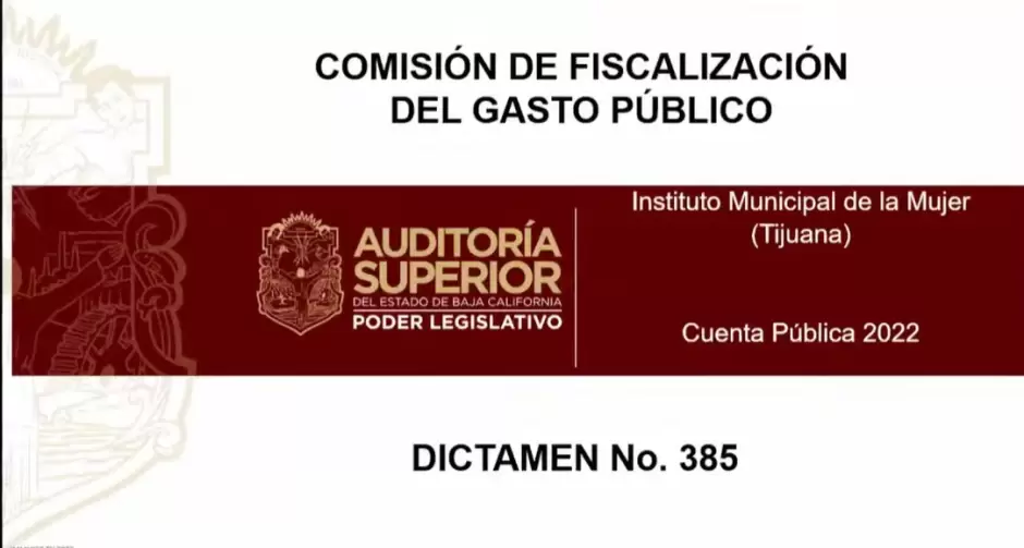 Avanza Comisin de Fiscalizacin aprueba ocho cuentas pblicas del ejercicio fiscal 2022