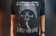 AMLO defiende "libertad" de Morena por publicacin de playera con la Santa Muerte