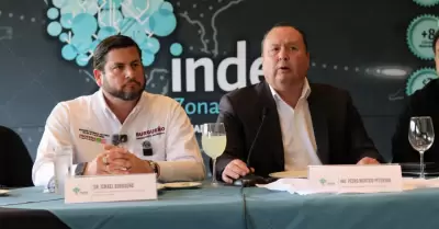 Expone Ismael Burgueo sus propuestas de gobierno ante empresarios del sector ma