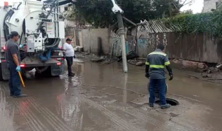 trabajos de mantenimiento correctivo en colonias de Tijuana