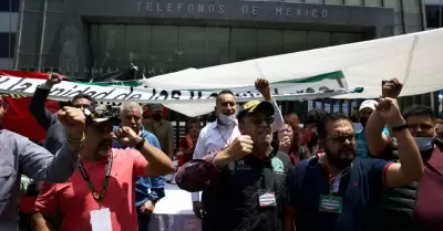 Afiliados al Sindicato de Trabajadores de Telefonistas de Mxico
