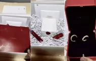 VIDEO Joven que compr aretes Cartier en 237 pesos hace "unboxing"