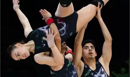 Equipo mexicano de Gimnasia Aer�bica