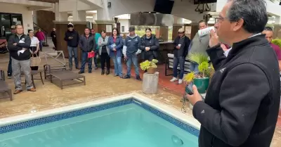 Capacitan a responsables de albercas tur�sticas en el Valle de Guadalupe