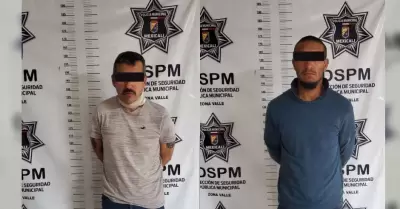 Detienen a dos con armas