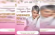 Invita DIF Baja California al concierto de gala de Eugenia Len