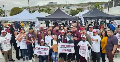 Asume compromiso Ismael Burgue�o de atender las necesidades de residentes de San