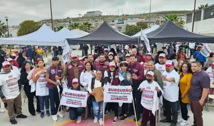 Asume compromiso Ismael Burgue�o de atender las necesidades de residentes de San