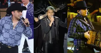 Tito Torbellino Jr., Virlan Garc�a y Edgardo N��ez