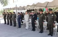 Da bienvenida gobernadora Marina del Pilar a nuevo comandante interino de la segunda regin militar Jos Roberto Flores