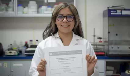 Estudiante del CICESE gana premio por aportes a la biolog�a celular de hongos