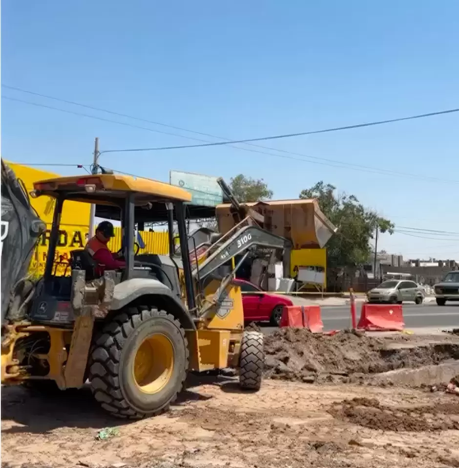 Rehabilitaci�n de caja de v�lvulas en colonia Carranza