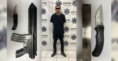 Detenido por portaci�n de arma prohibida
