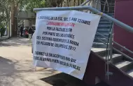 Ayuntamiento de Tijuana lleva tres meses sin evaluar seguridad de ladera que tiene a Secundaria sin utilizar 15 de sus 20 aulas