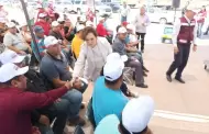 Mara Dolores del Ro establece compromiso con taxistas y choferes de gras