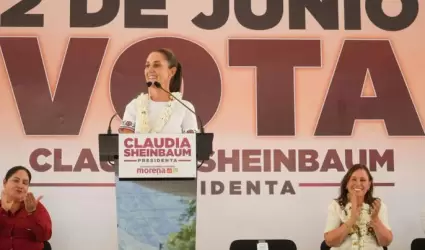 Claudia Sheinbaum desde Zongolica