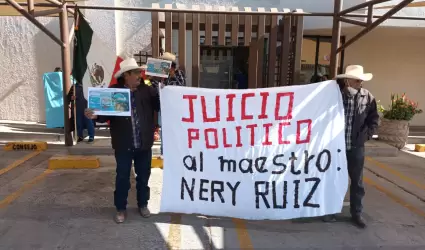 Asamblea Estatal Yoreme solicita juicio pol�tico contra presidente del IEE