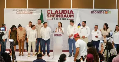 Claudia Sheinbaum desde Baja California Sur