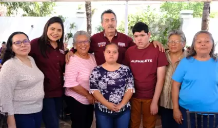Javier Lamarque acompa�a a mam�s que tienen hijos con discapacidad