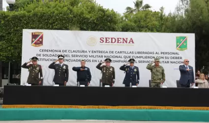 Clausura y entrega de Cartillas Liberadas