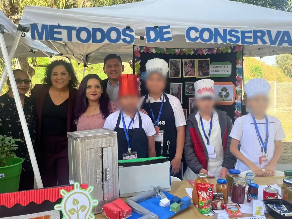 Alumnos de primarias municipales expusieron proyectos sobre la Nueva Escuela Mexicana