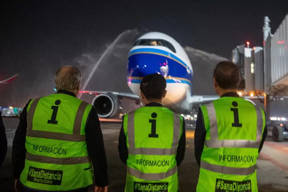 Vuelo reanudado M�xico-China es con escala en Tijuana