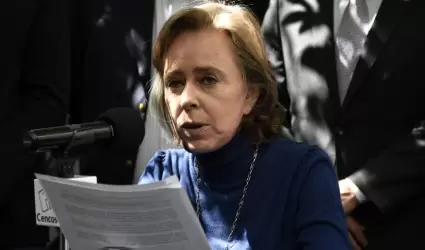 Mar�a Amparo Casar, presidenta de Mexicanos contra la Corrupci�n y la Impunidad 