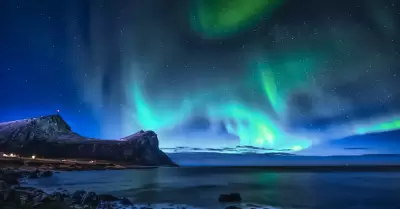 Aurora boreal, belleza en la naturaleza