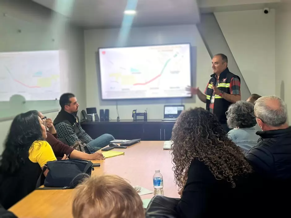 Avanza Ayuntamiento de Tijuana en obra de glorieta Santa Fe