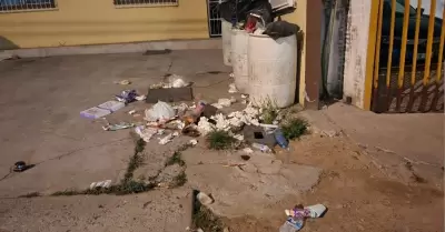 Basurero en el Fraccionamiento Jardines de la Mesa;