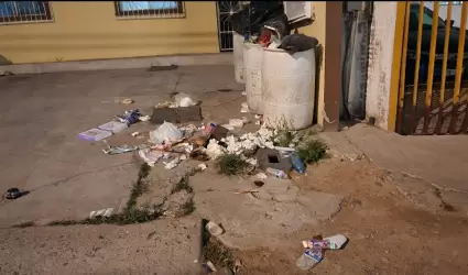 Basurero en el Fraccionamiento Jardines de la Mesa;