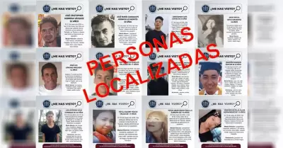 FGE logra la localizaci�n de doce personas reportadas como desaparecidas