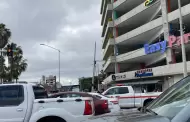 Hombre se lanza desde el quinto piso de estacionamiento en la Lnea