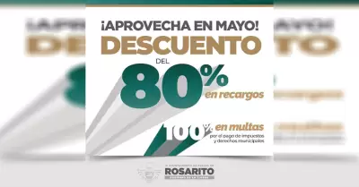 Otorga Gobierno Municipal 80 por ciento de descuento en recargos municipales dur