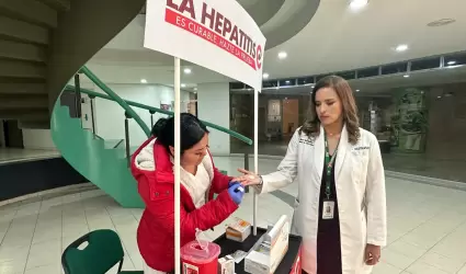 Detecci�n oportuna del virus de la hepatitis con prueba r�pida