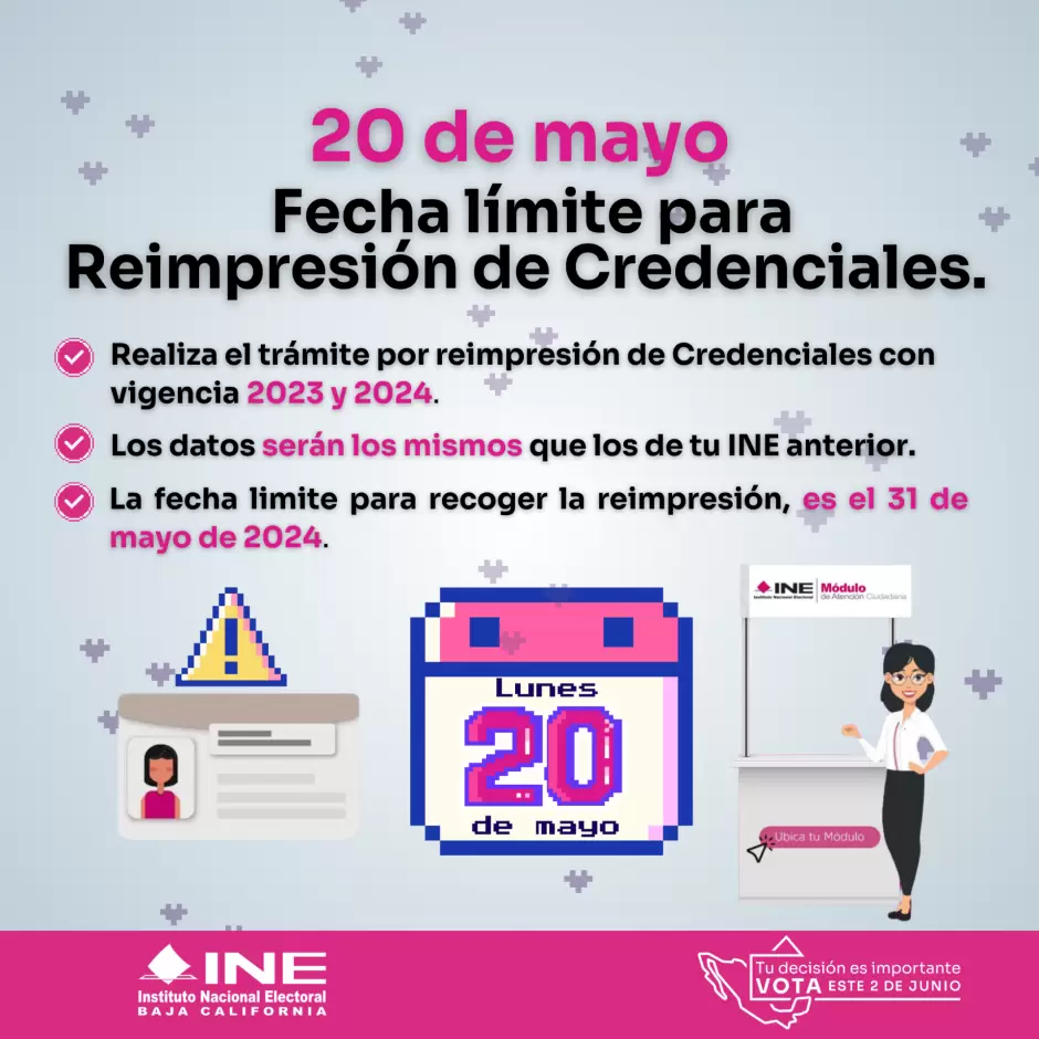 Fecha limite reimpresion