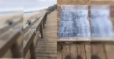 Ciudadanos denuncian publicidad no autorizada en el Malecn de Playas de Tijuana
