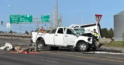 Accidente de jornaleros mexicanos en Idaho