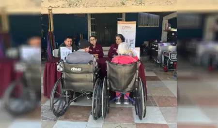Participa DIF Baja California en jornada mdica en residencia de personas mayore