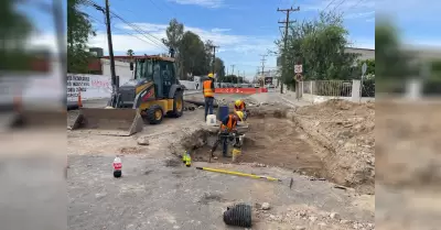 Repara CESPM pozo de visita y tuber�as de boca de tormenta en colonia Prohogar