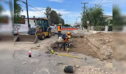 Repara CESPM pozo de visita y tuber�as de boca de tormenta en colonia Prohogar