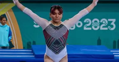 Alexa Moreno gana medalla de bronce en Copa del Mundo de Gimnasia