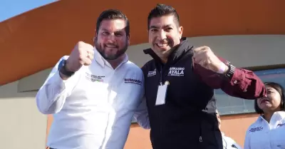 Armando Ayala e Ismael Burgue�o