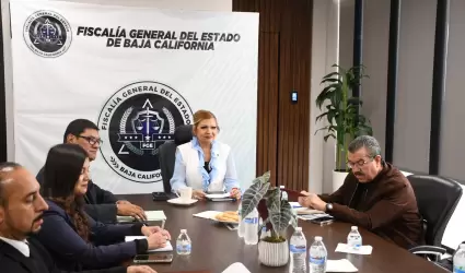 Fiscal�a General del Estado se re�ne con empresarios de Index en Tijuana