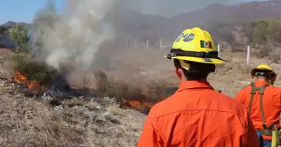 Incendio forestal Hermosillo Guaymas